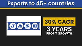 Stock analysis of Jash Engineering Ltd [upl. by Thisbe]