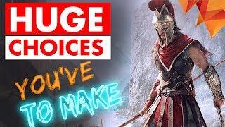 Major Choices You Have To Make In Assassin’s Creed Odyssey [upl. by Tenom]