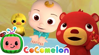 The Duck Hide and Seek Song  CoComelon Furry Friends  Animals for Kids [upl. by Atiluap]