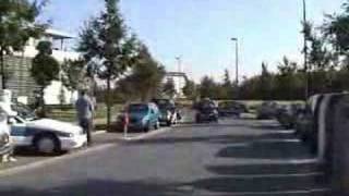 Police LAPD Smart car with loud siren [upl. by Eenobe]