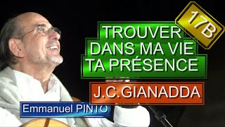 Trouver dans ma vie ta présence  JeanClaude GIANADDA  Instrumental avec les paroles  N°17B [upl. by Yaras]