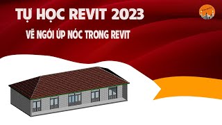 🔴Bài 65 Cách vẽ Ngói úp Nóc Trong Revitbaoquanxdtuhocrevit [upl. by Hartfield]