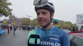 Edvald Boasson Hagen  Interview at the start  Paris  Tours 2024 [upl. by Malarkey]