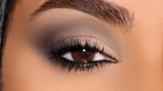 How to 1 Eyeshadow Smokey Eye Tutorial for Beginners [upl. by Gaelan679]