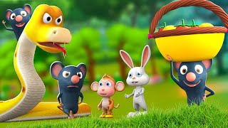 எலி மற்றும் பாம்பு நட்பு  Rat and Snake Friendship Story  3D Tamil Moral Stories  JOJO TV Tamil [upl. by Rapsag]