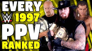 Every 1997 WWE PPV Ranked From WORST To BEST [upl. by Dickie]