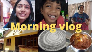 അമ്മയുടെ കൂടെ വീട്ടിൽ  അമ്മ തന്ന സമ്മാനങ്ങളുംMorning vlogvlog99 [upl. by Sinnaoi]