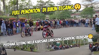 Honda karisma vs KLX‼️ laga di sirkuit muara tebo🤔 [upl. by Ancier490]