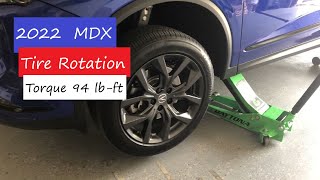 2022 MDX Tire Rotation and Inspection [upl. by York340]