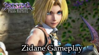 Dissidia Final Fantasy NT  Zidane Gameplay [upl. by Haila]