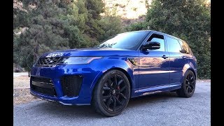 2020 Range Rover Sport SVR  One Take [upl. by Ylatan]