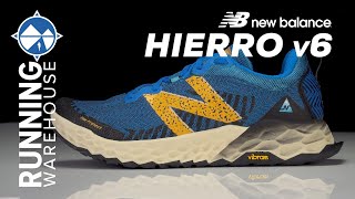 New Balance Hierro v6 First Look  Built Like a Tank on the Trail [upl. by Lehrer]