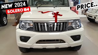 New Bolero 2024 Review  Bolero BaseModel  New Updated Mahindra Bolero B4 2024  Features Review [upl. by Ecnarual]