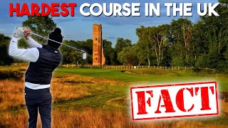 I Played The HARDEST COURSE In The UK  What Will I Shoot  📍Hotchkin Course Woodhall Spa [upl. by Etterb108]