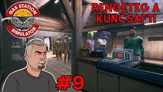 Rengeteg a kuncsaft 👽 09  Gas Station Simulator [upl. by Fritts912]