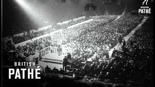 Billy Graham Starts Crusade 1954 [upl. by Areit]