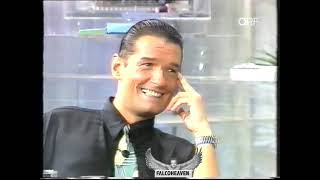 FALCO Interview zur Titanic Single 1992 mit Reinhard Jesionek  quotWurlitzerquot ORF [upl. by Kobe]