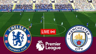 LIVE Chelsea vs Manchester City Premier League 2425 Full Match  Video Game Simulation [upl. by Kant]