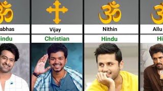 Religion of South Indian Actors  Actors Religion 2024 [upl. by Lamb]