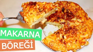 Su Böreği Lezzetinde Tavada Makarna Böreği  ÇOK KOLAY VE PRATİK [upl. by Nannahs]