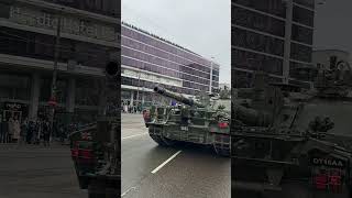 NATO tanks in Tallinn Estonia 2024 Independence Day nato soldiers tanks estonia army eesti [upl. by Stoeber]