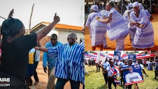 VOLTARIANS DANCE BORBORBOR To WELCOME Dr Bawumia [upl. by Enotna330]