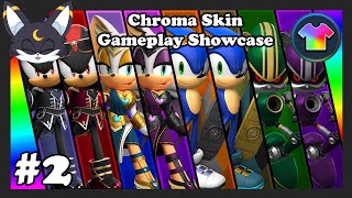 Sonic Forces Chroma Skin Gameplay Showcase 2 [upl. by Mckee46]