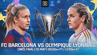 Barcelona vs Olympique Lyonnais  UEFA Women’s Champions League Final 2024 Full Match [upl. by Entruoc]