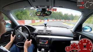 Nürburgring Nordschleife 05072020 Onboard BMW 130i try to follow a megane [upl. by Utica384]