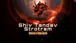 Shiv Tandav  Shiv Strotram  Slow  Reverb  lofi [upl. by Joane]