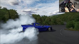 Drifting Ebisu Touge Course with Corvette C6 [upl. by Joses]