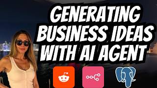 Generating Business Ideas with AI Agent of Reddit n8n Postgres and OpenAI [upl. by Ydnil]