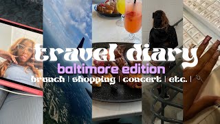 Travel Diary  Baltimore Edition Chris Brown Tour EXTREMELY FUN [upl. by Dorella]