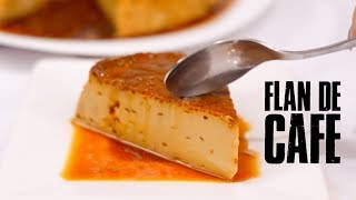 Flan de Café SIN HORNO y con horno también 🍮☕️  Recién Cocinados [upl. by Fifine]