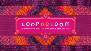 Loopdeloom Weaving Loom Instructions [upl. by Llehcor458]