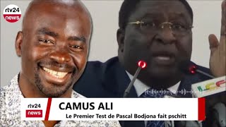 CAMUS ALI  Le Premier Test de Pascal Bodjona fait pschitt [upl. by Kirit]