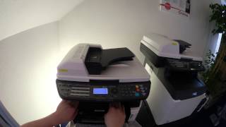 Kyocera ECOSYS M2030  M2035  M2535dn Tonerwechsel OKM2000 Bayreuth [upl. by Enilaf]