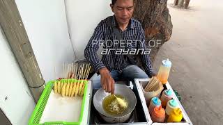 Kuliner Telur Gulung CB dpn Ciseke Besar Jatinangor Borong Yuk [upl. by Sillek]