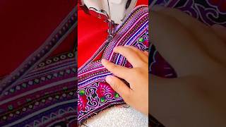 handmade sewing handsewn sewingprojects fashion handworksaress sewingideas stitching [upl. by Nesnaj]