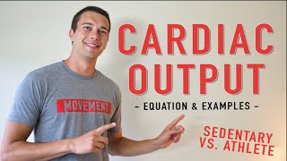 Cardiac Output Explained Heart Rate X Stroke Volume Cardiac Output  Exercise Physiology [upl. by Analos]