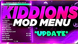 Kiddions Mod Menu  Gta 5 Online Mod Menu PC  FREE Undetected 2024 [upl. by Yeznil]