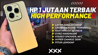 7 REKOMENDASI HP MURAH TERBAIK HARGA 1 JUTAAN HIGH PERFORMANCE 2024 [upl. by Fazeli99]