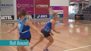 Roll Around  NetballCoachTv Basic Skill 12 [upl. by Sauers]