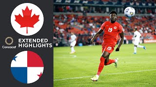 Canada vs Panama Extended Highlights  CONCACAF WCQ  CBS Sports Golazo [upl. by Dira357]