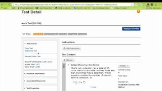 How to Create Assessments using SchoolNet [upl. by Seldan]