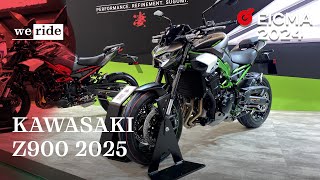 Kawasaki Z900 2025  LIVE da EICMA 2024 [upl. by Luther786]