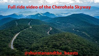 Full length video on my first ride on the Cherohala Skyway [upl. by Skipp]