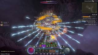 Diablo IV  SS6 Vessel of Hatred Pit 150 Clear  One of the most OPTIMIZED Paragon on Low Level [upl. by Noruq]