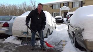 Ergonomic Snow Shovel  Snow Scoop [upl. by Yer383]