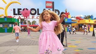 Диана и Рома в Леголенде Legoland California [upl. by Babcock]